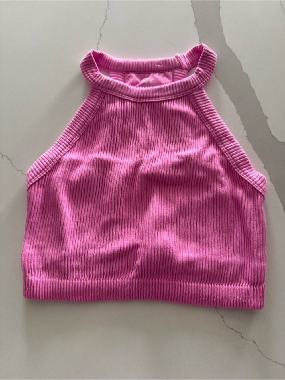Pink Crop Top - Picture 1 of 2